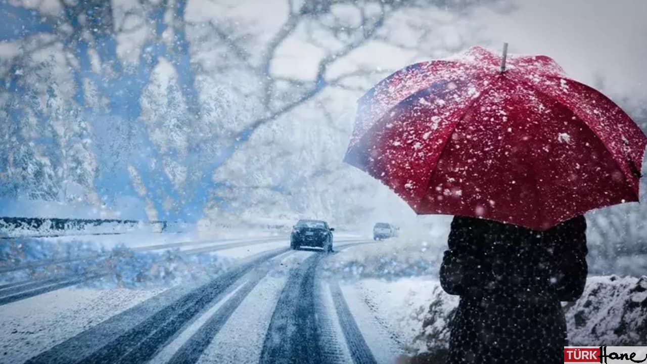 Meteoroloji’den kar yağışı ve kuvvetli rüzgar uyarısı
