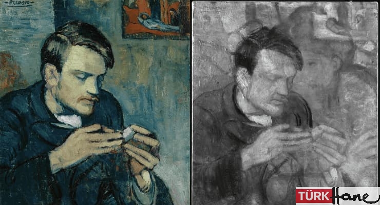Picasso tablosunun altından gizemli bir kadın portresi çıktı