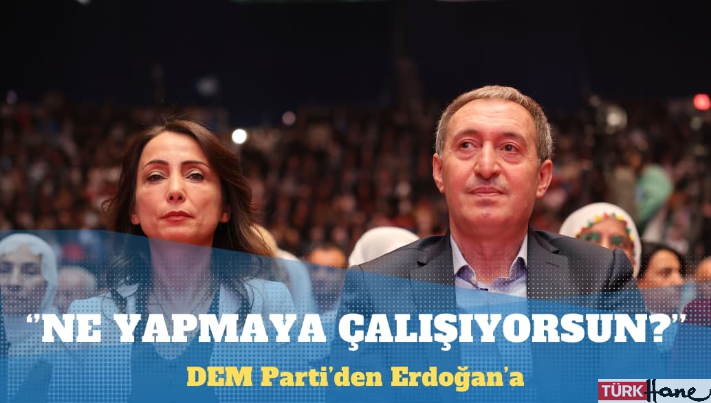 DEM Parti’den Erdoğan’a: Ne yapmaya çalışıyorsunuz?