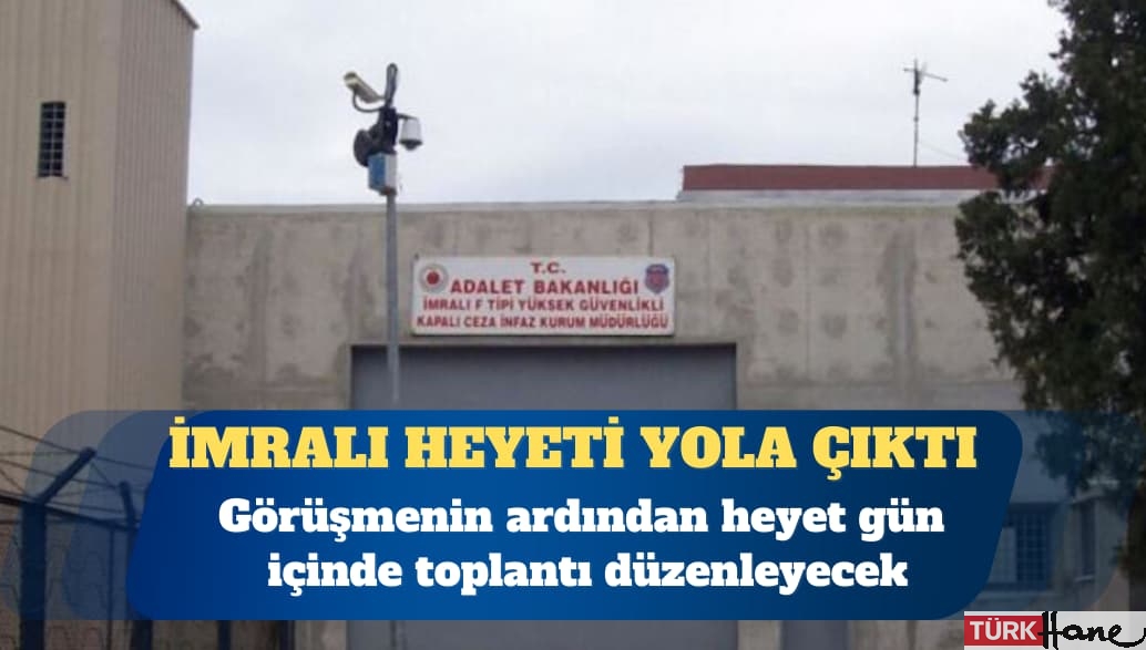 DEM Parti’nin İmralı heyeti yola çıktı