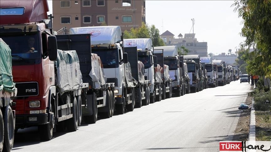 İsrail, Gazze Şeridi’ne insani yardım girişini durdurdu