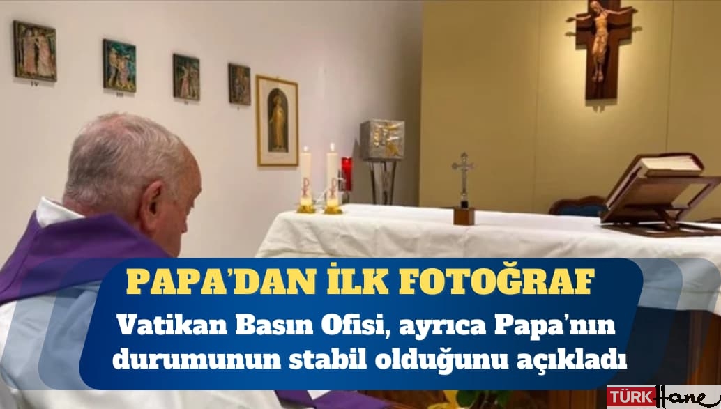 Bir aydır tedavi gören  Papa’dan ilk fotoğraf