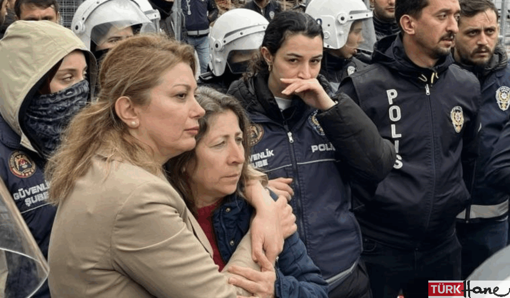 CHP’li Asu Kaya, kadın muhtarın gözaltına alınmasını engelledi