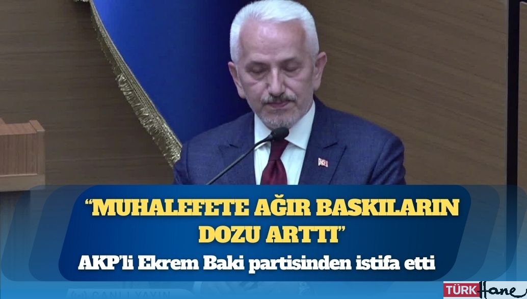AKP’li Üsküdar Belediye Meclis Üyesi Ekrem Baki, muhalefete yönelik dozu gittikçe artan baskıyı gerekçe gösterip isti