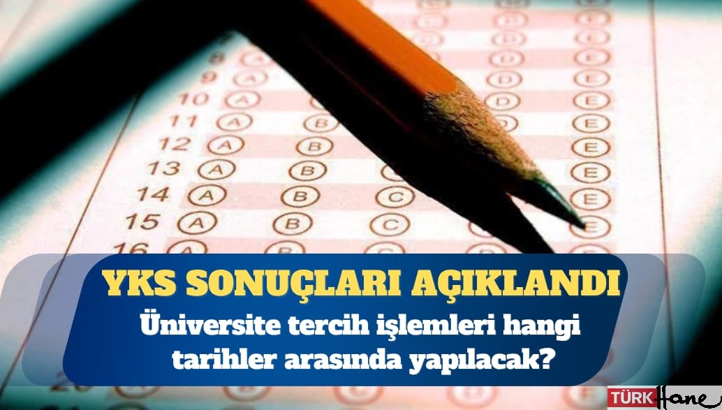 YKS sonuçları açıklandı