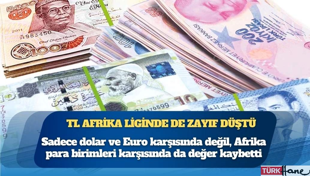 TL Afrika liginde de zayıf düştü