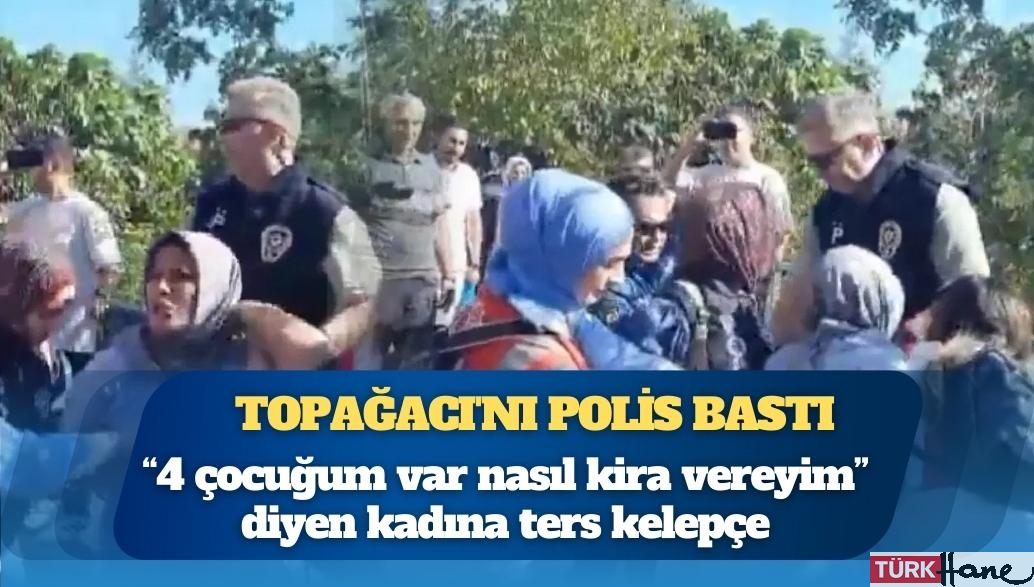 Topağacı, rezerv alanı ilan edilmişti: Mahallelinin direnişine polis müdahalesi