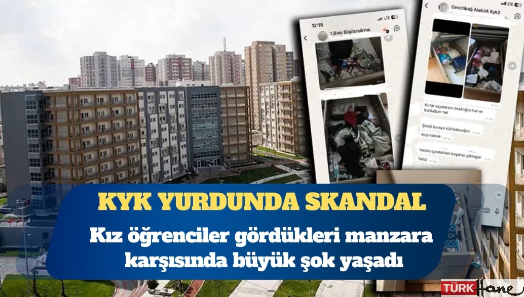 KYK yurdunda skandal: Kız öğrenciler gördükleri manzara karşısında şoke oldu