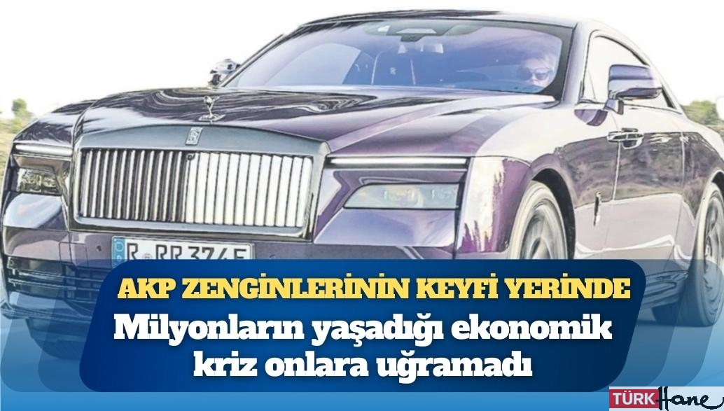AKP zenginlerinin keyfine diyecek yok