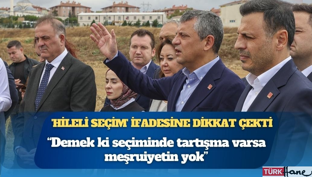 Özgür Özel, Trump’ın ‘hileli seçim’ ifadesine dikkat çekti: Demek ki seçiminde tartışma varsa meşrui