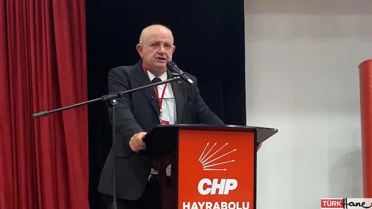 Hayrabolu belediye başkanı CHP’den istifa etti