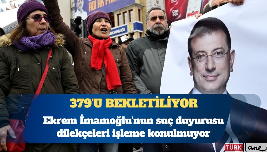 Ekrem İmamoğlu’nun suç duyurusu dilekçeleri işleme konulmuyor
