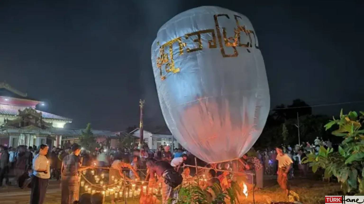 Myanmar’da Budist festivaline yamaç paraşütüyle bombalı saldırı