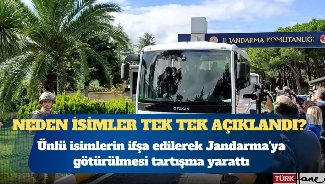 Ünlülerin ifşa edilerek Jandarma’ya götürülmesi hukuki mi?