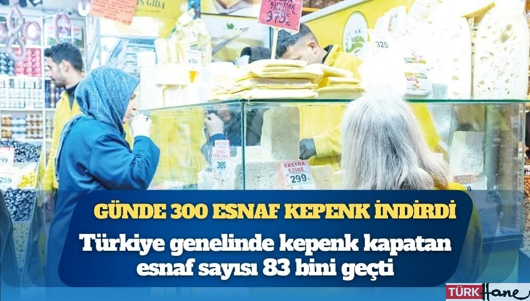 Günde 300 esnaf kepenk indirdi