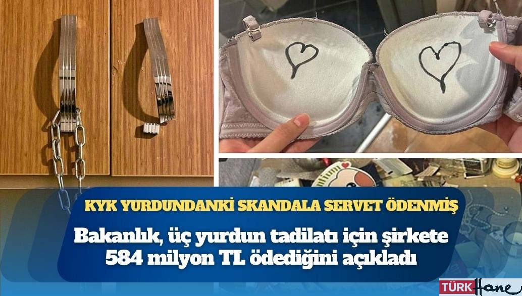 KYK yurdundaki skandala servet ödenmiş