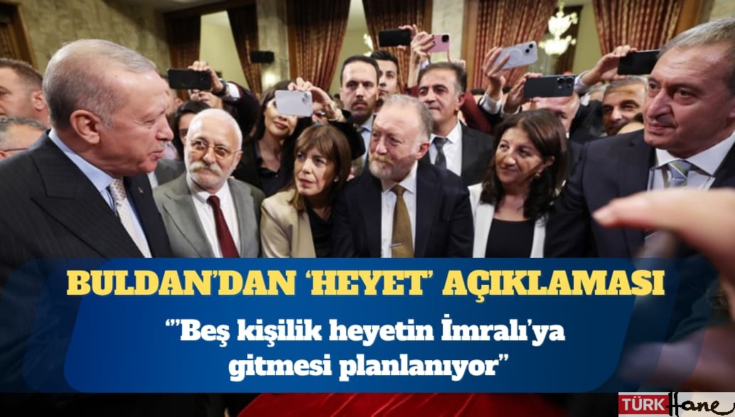 DEM Parti İmralı Heyeti’nden Pervin Buldan: Partilerin temsilcilerinden oluşan beş kişilik heyetin İmralı Cezaevi’ne 