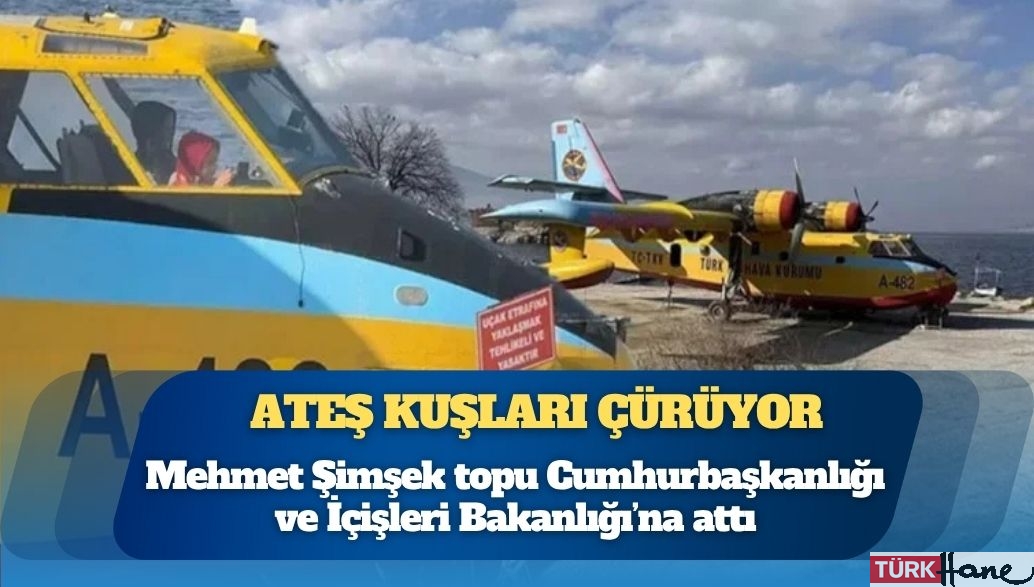 Mehmet Şimşek topu Cumhurbaşkanlığı ve İçişleri Bakanlığı’na attı: “Ateş Kuşları” neden hangarda bekletili