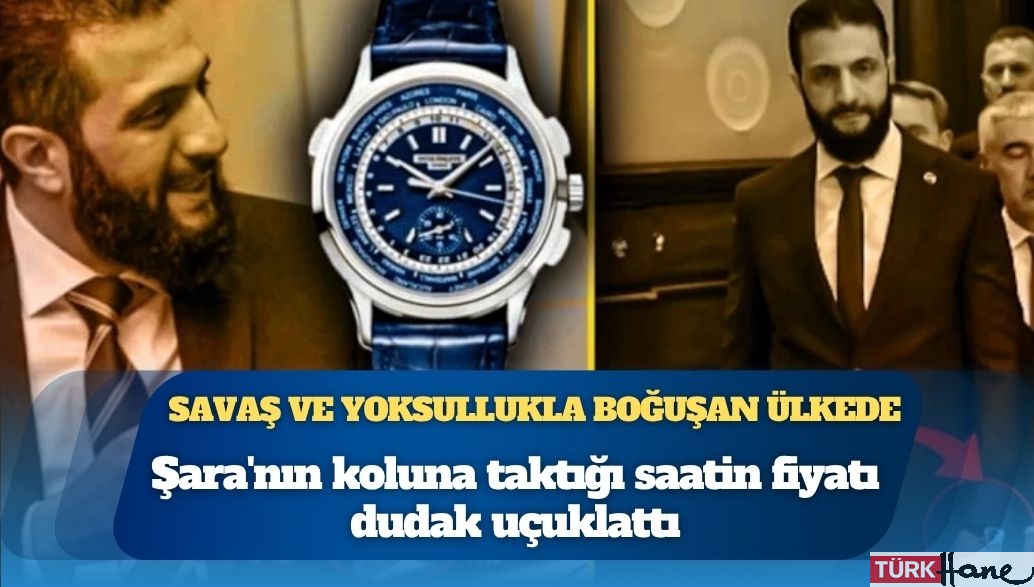 Şara’nın koluna taktığı saatin fiyatı dudak uçuklattı