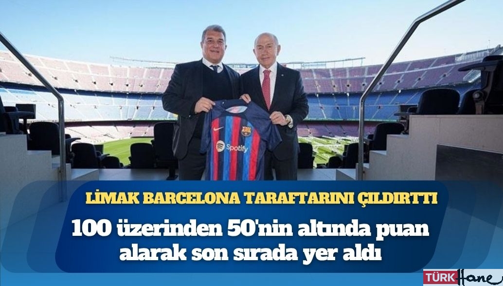 Limak, Barcelona taraftarını çıldırttı