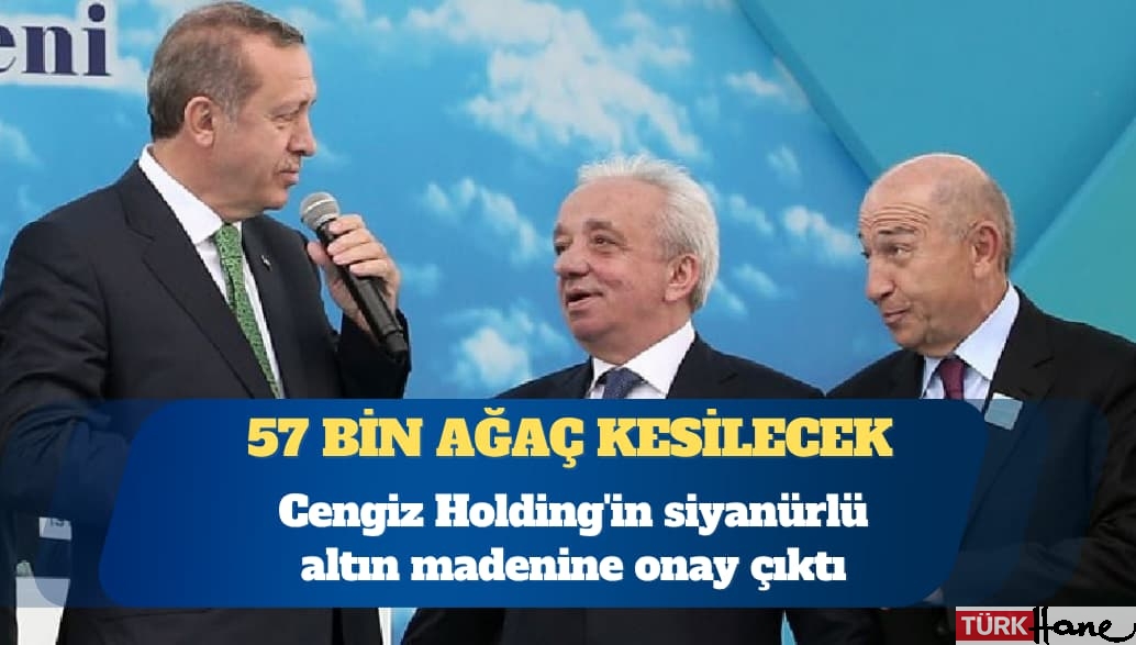 Cengiz Holding’in siyanürlü altın madenine onay çıktı: 57 bin ağaç kesilecek