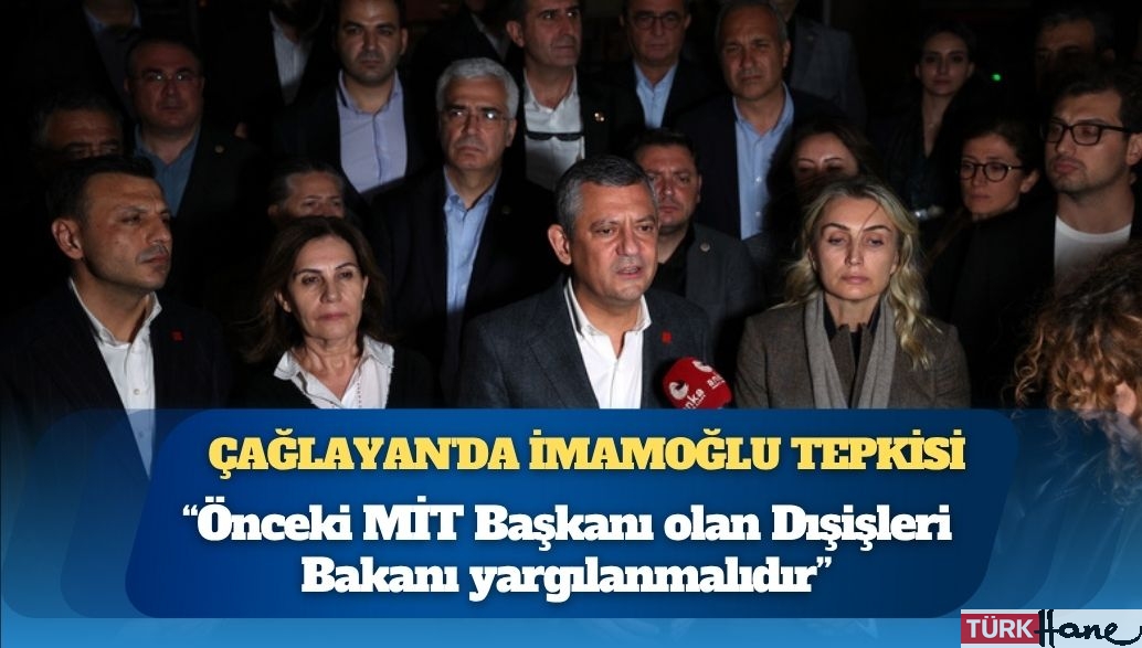 Özgür Özel’den Çağlayan’da İmamoğlu tepkisi: Silivri’den çıkarlarsa iktidara yürürler, ilk başta M