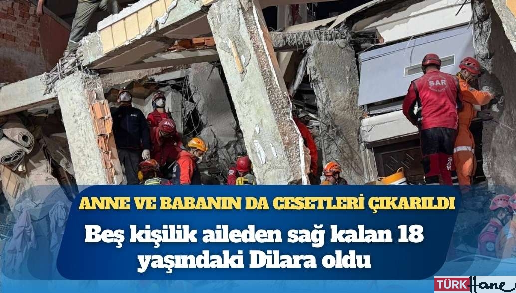 Gebze’deki enkazdan iki kardeşten sonra anne ve babanın da cesetleri çıkarıldı, beş kişilik aileden sağ kalan 18 