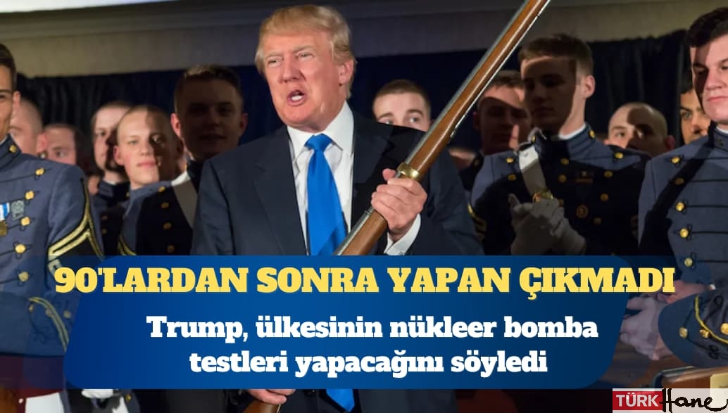 ABD Başkanı Donald Trump: Eğer onlar yapıyorsa, sanırım bizim de yapmamız gerekecek