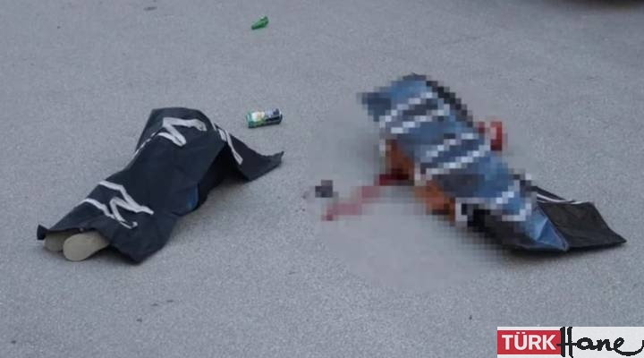 Sokak ortasında dehşet: Kovaladığı kadını öldürüp, intihar etti