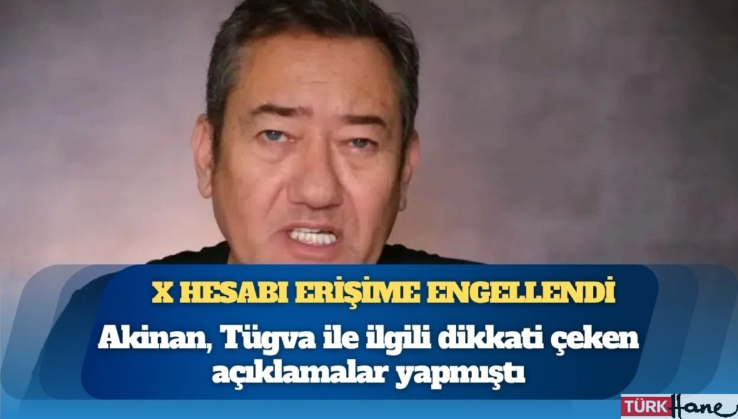 Gazeteci Serdar Akinan’ın X hesabı erişime engellendi: TÜGVA ile ilgili dikkati çeken açıklamalar yapmıştı