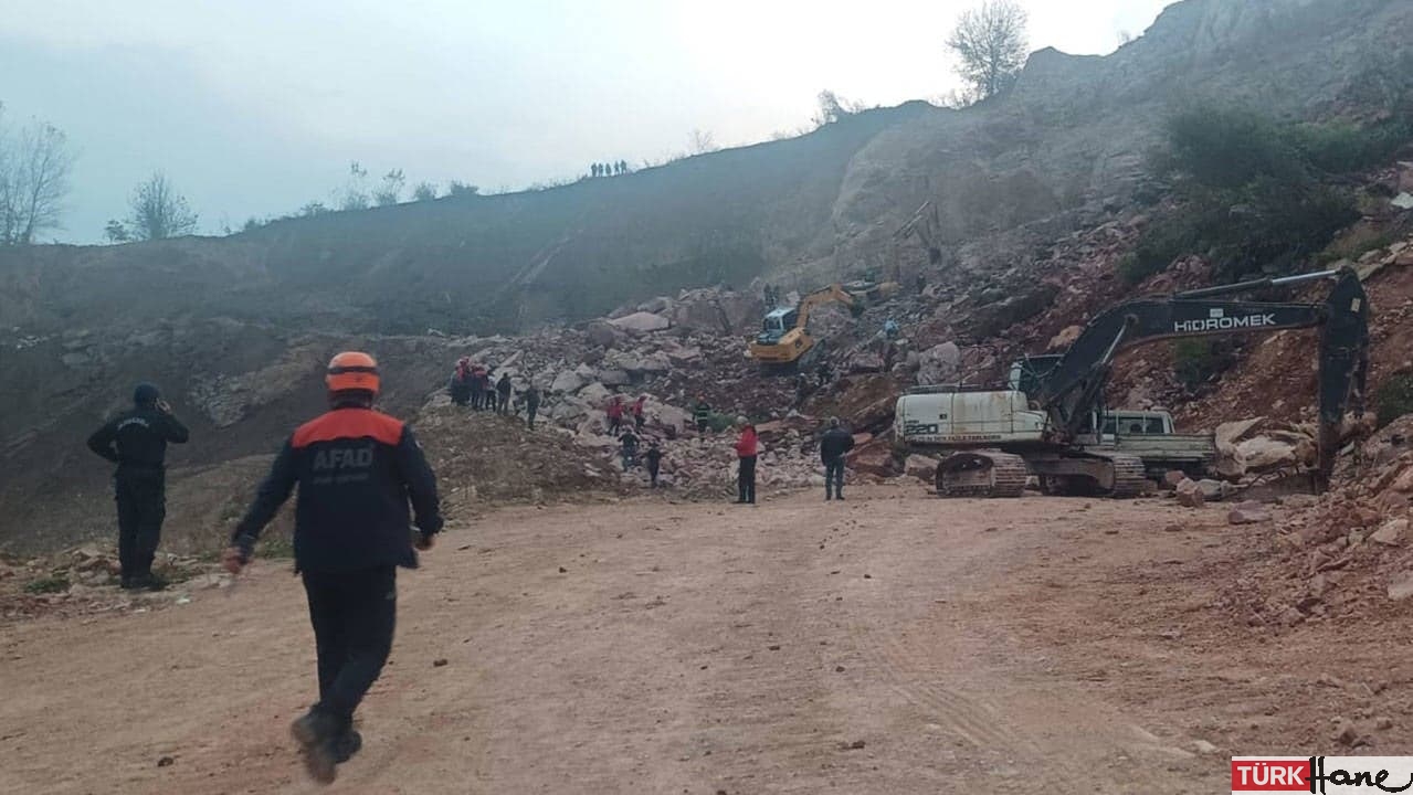 Ordu’da taş ocağında göçük: İki işçi toprak altında kaldı