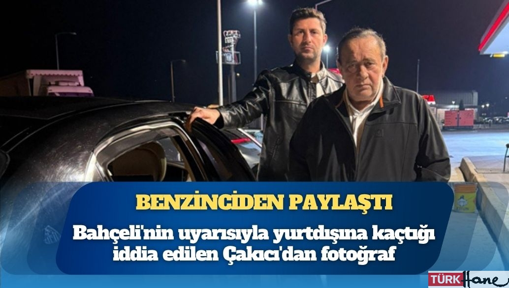 Bahçeli’nin uyarısıyla yurtdışına kaçtığı iddia edilen Çakıcı’dan fotoğraf: Nerede?