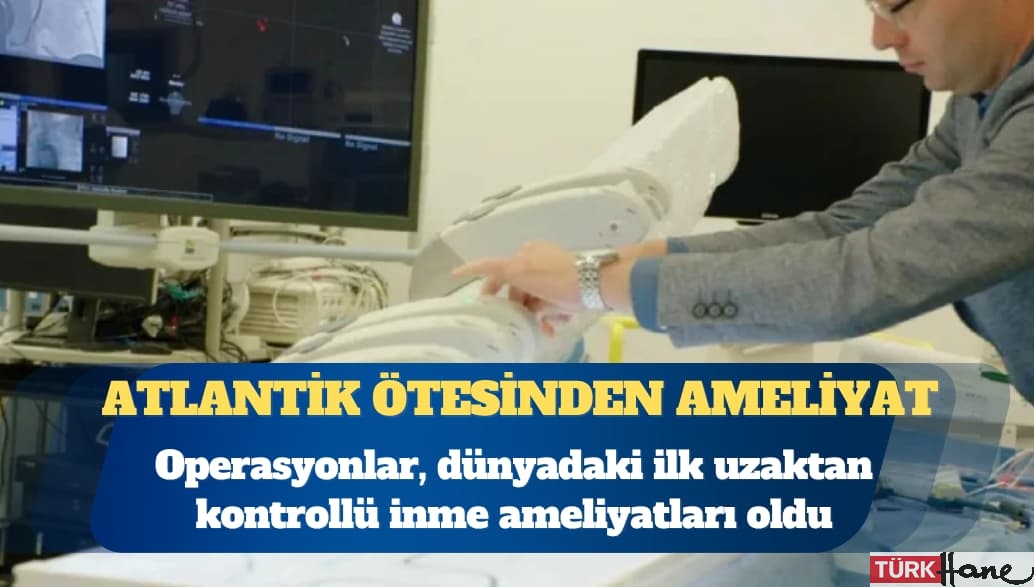 Doktorlar ABD’den İskoçya’daki hastalara inme ameliyatı yaptı
