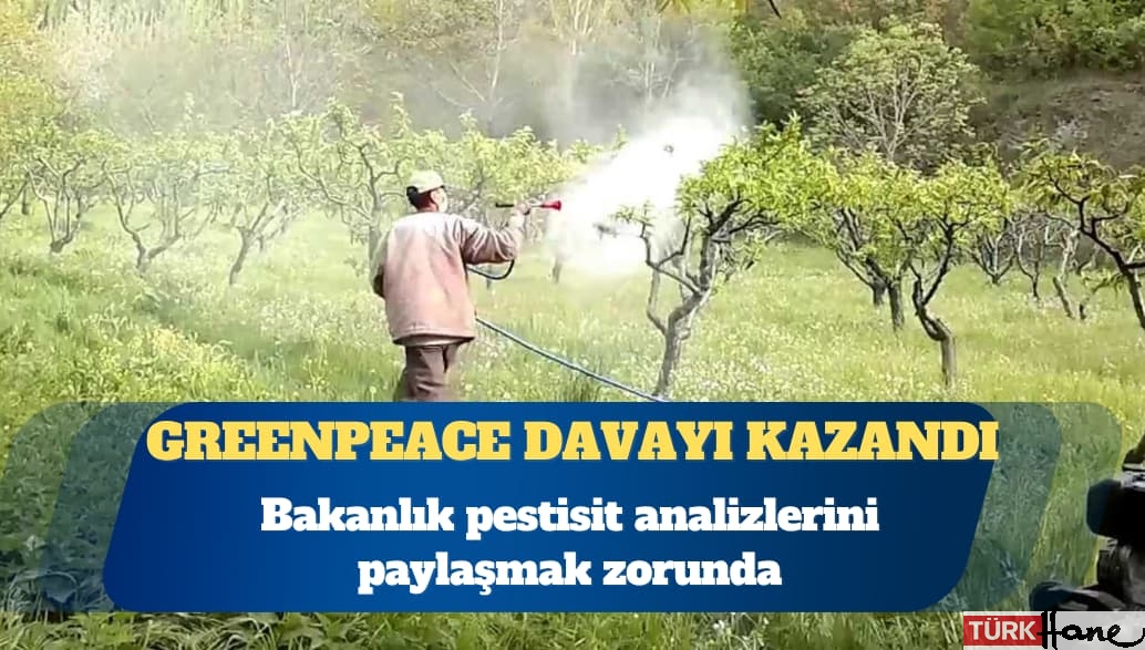 Greenpeace davayı kazandı: Tarım Bakanlığı pestisit analizlerini paylaşmak zorunda