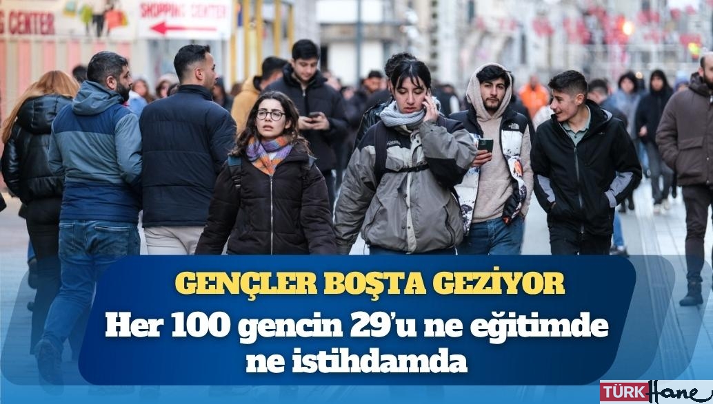 Gençler boşta geziyor: Her 100 gencin 29’u ne eğitimde ne istihdamda