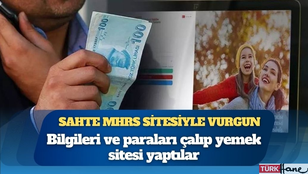 Sahte MHRS sitesiyle vurgun: Bilgileri ve paraları çalıp yemek sitesi yaptılar
