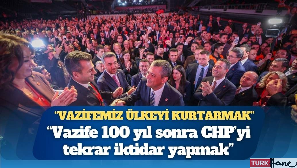 Rekor oyla yeniden seçilen Özgür Özel: Vazifemiz ülkeyi kurtarmak