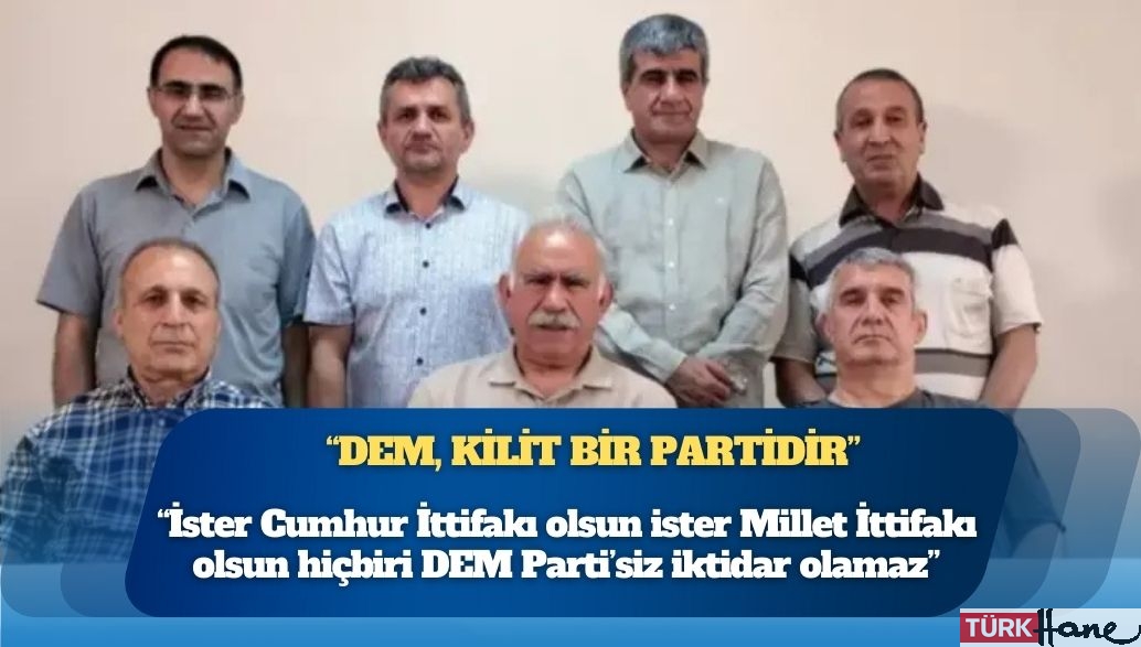 Abdullah Öcalan İmralı’dan oy oranı paylaştı: “İster Cumhur İttifakı olsun ister Millet İttifakı olsun hi