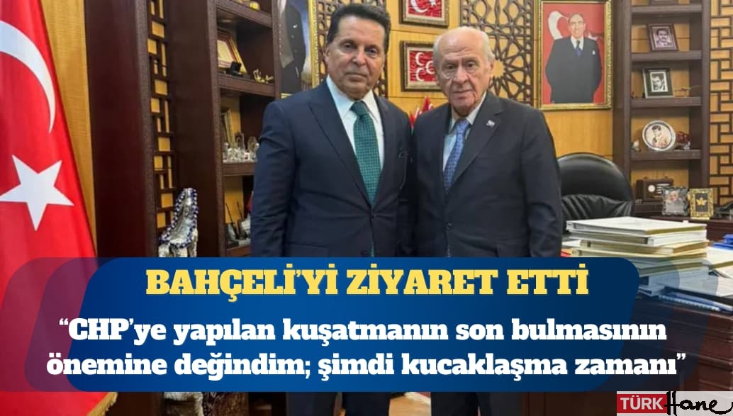 Bahçeli’yi ziyaret eden Ahmet Özer: CHP’ye yapılan kuşatmanın son bulmasının önemine değindim; şimdi kucaklaş