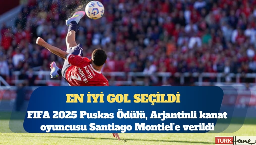 Puskas Ödülü’nü Santiago Montiel kazandı