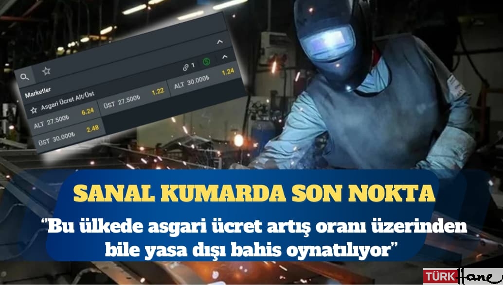 Sanal kumarda son nokta: Asgari ücret yasa dışı bahis sitelerine düştü