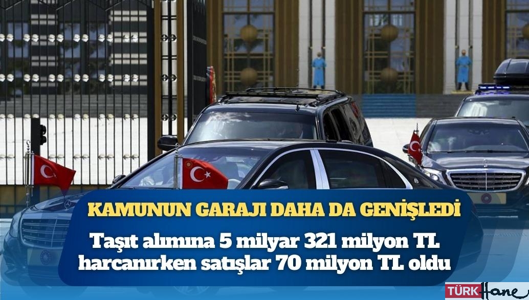 Kamuda tasarruf kağıt üstünde kaldı: Bütçeden taşıt alımına 5 milyar 321 milyon TL harcanırken satışlar 70 milyon 