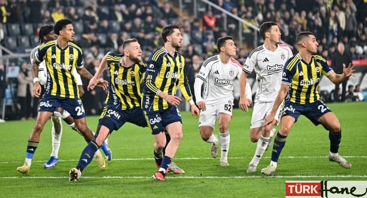 Beşiktaş, Fenerbahçe’yi 2-1 mağlup etti