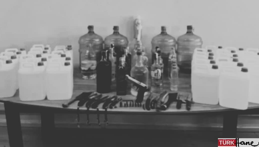 Muğla’da 2,3 ton sahte içkiye el konuldu