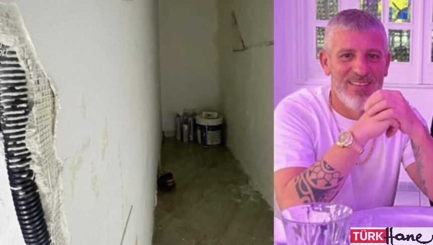 Mafya lideri kaloriferin arkasındaki delikte yakalandı