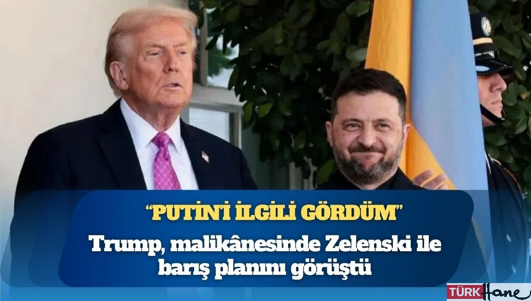 Trump, malikânesinde Zelenski ile barış planını görüştü: Büyük ilerleme kaydettik, Putin’i ilgili gördüm
