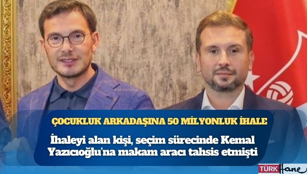 MHP’li Tokat Belediye Başkanı Kemal Yazıcıoğlu çocukluk arkadaşına 50 milyon TL’lik ihale verdi