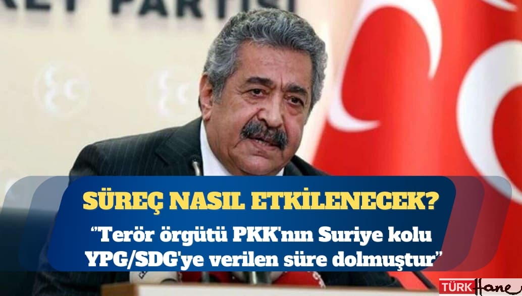 MHP’den ‘süreci’ etkileyebilecek kritik açıklama: Terör örgütü PKK’nın Suriye kolu YPG/SDG’