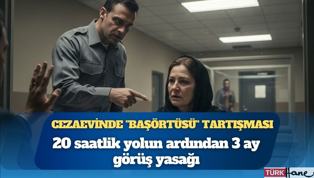 Cezaevinde “Başörtüsü” tartışması: 20 saatlik yolun ardından 3 ay görüş yasağı