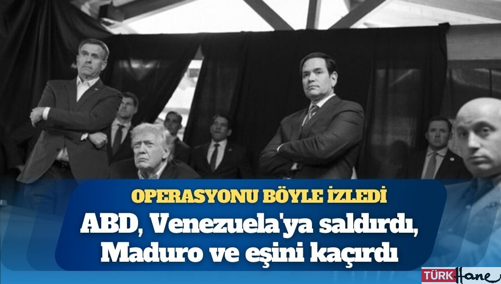 ABD, Venezuela’ya saldırdı, Maduro ve eşini kaçırdı: ABD Başkanı Trump operasyonu böyle izledi
